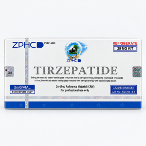 TIRZEPATIDE (Тирзепатид) ZPHC — 25 мг (5 флаконов по 5 мг)