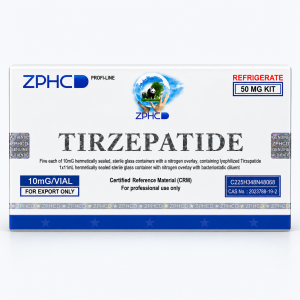 TIRZEPATIDE (Тирзепатид) ZPHC — 50 мг (5 флаконов по 10 мг)